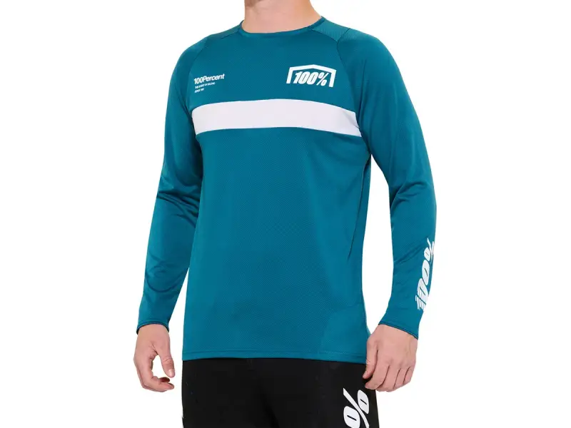100 Percent "R-Core" Jersey Longsleeve - Gulf