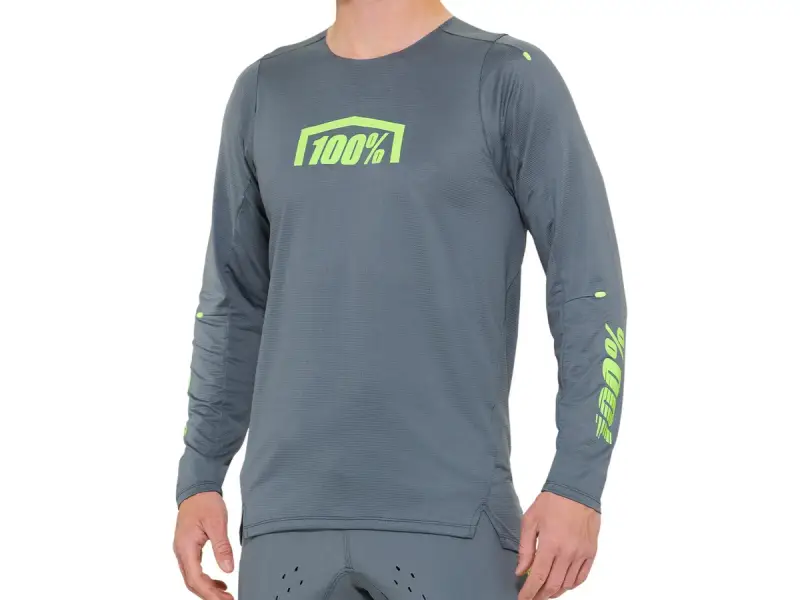 100 Percent "R-Core X" Jersey Longsleeve - Grey