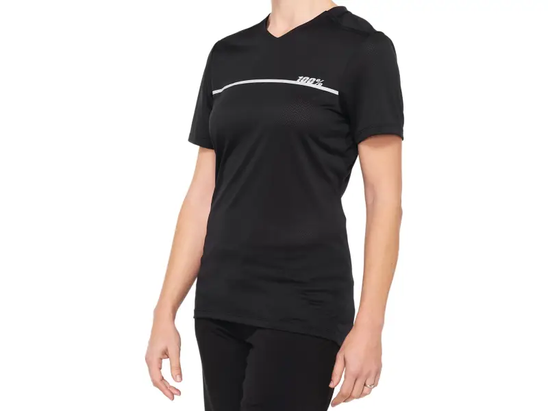 100 Percent "Ridecamp Jersey Women" T-Shirt - Black