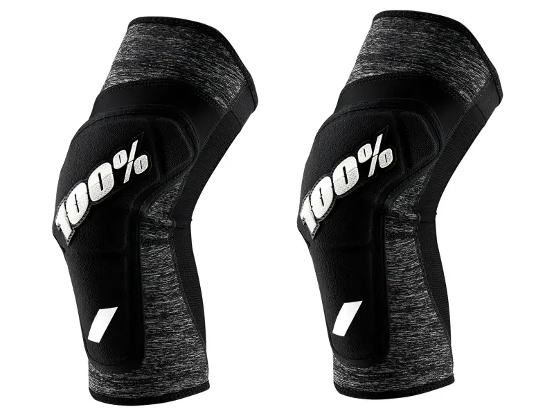 100 Percent "Ridecamp Sleeve" Knieschoner - Heather Grey/Black