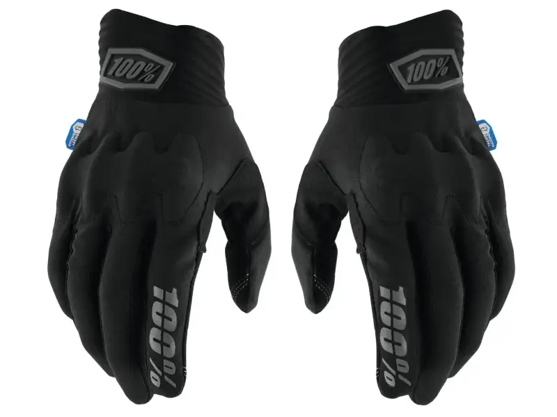 100 Percent "Ridecamp Smart Shock" Gloves - Black