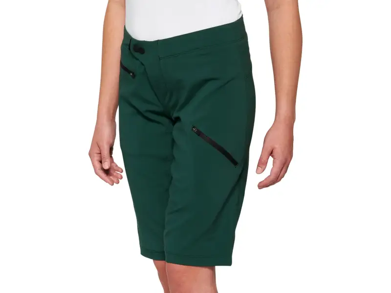 100 Percent "Ridecamp Woman" Short Pant - Forest Green