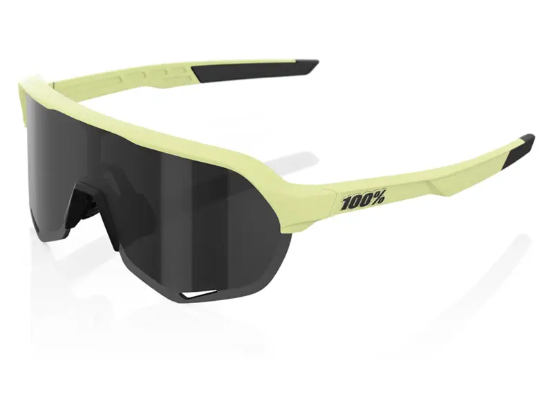 100 Percent "S2" Sunglasses - Mirror Lens / Soft Tact Glow