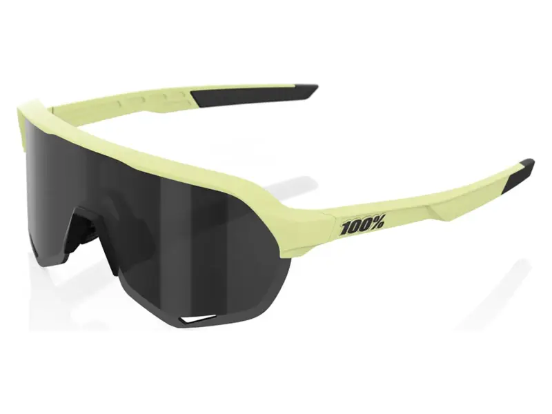 100 Percent "S2" Sunglasses - Mirror Lens / Soft Tact Glow