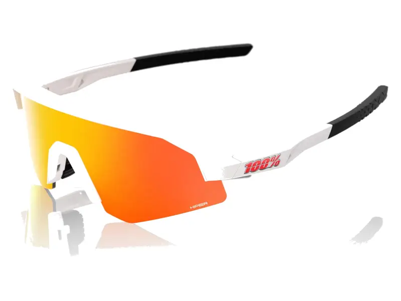 100 Percent "Slendale XS/Youth" Sonnenbrille - HiPER Multilayer Mirror Lens / Matte White