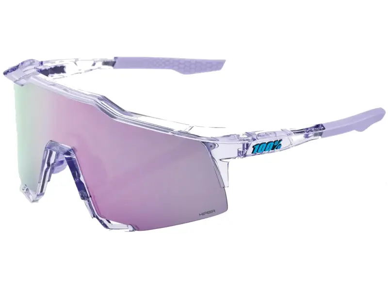 100 Percent "Speedcraft" Sonnenbrille - Hiper Mirror Lens / Trans Purple