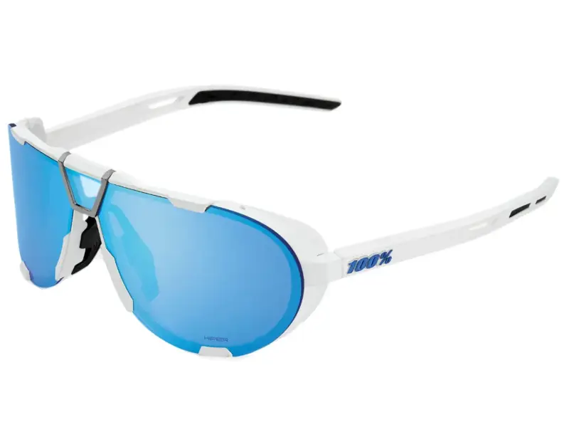 100 Percent "Westcraft" Sonnenbrille - Hiper Multilayer Mirror Lens / White
