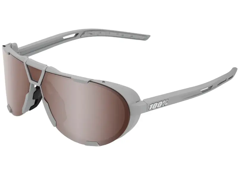 100 Percent "Westcraft" Sonnenbrille - Hiper Silver Mirror Lens / Grey