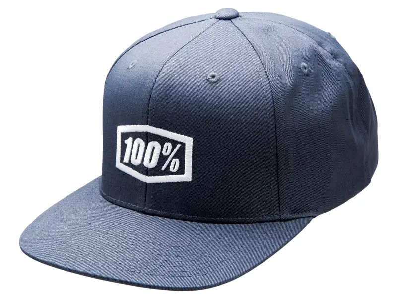 100 Percent "Youth LYP Icon Snapback" Kappe - Heather Charcoal (Kids)