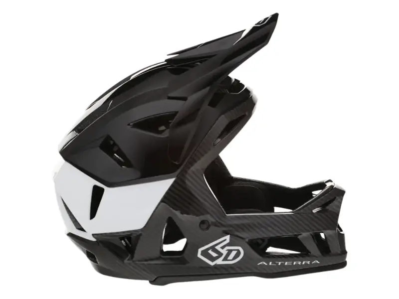 6D Helmets "Alterra" Fullface Helmet - Gloss Black/White