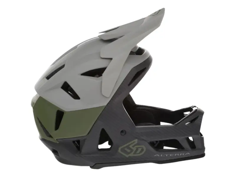 6D Helmets "Alterra" Fullface Helmet - Military Green