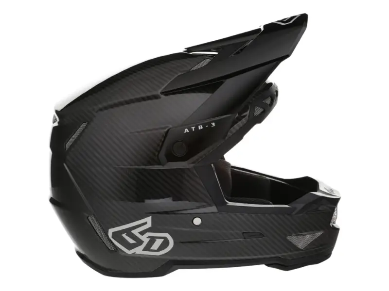 6D Helmets "ATB-3" Fullface Helmet - Gloss Black