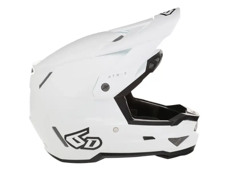 6D Helmets "ATB-3" Fullface Helmet - White