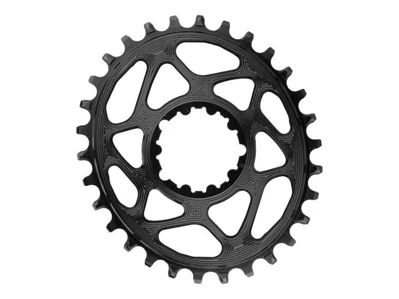 absoluteBLACK "Oval Boost" MTB Kettenblatt - SRAM 3-Loch Direct Mount (3 mm Offset)