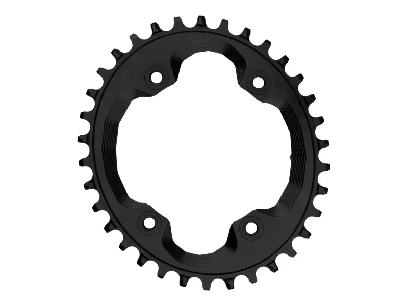 absoluteBLACK "Oval" MTB Kettenblatt - 96 BCD Shimano XTR M9000