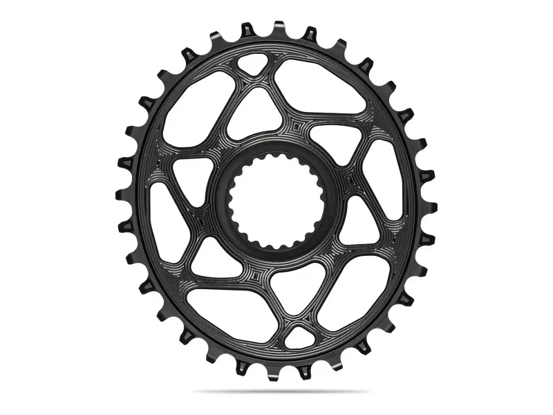 absoluteBLACK "Oval" MTB Kettenblatt - Shimano Direct Mount (12-fach HG+)