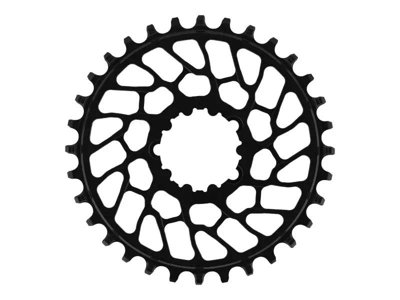 absoluteBLACK "Round" MTB Kettenblatt - SRAM 3-Loch Direct Mount (0 mm Offset)