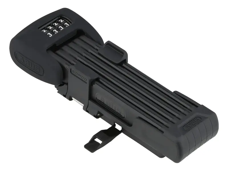 ABUS "Bordo Combo 6000C LED" Folding Lock + SH Bracket - 90 cm