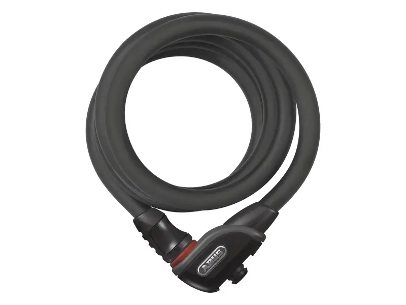 ABUS "Phantom 8950" Coil Cable Lock + TexKF Mini Bracket - 180 cm