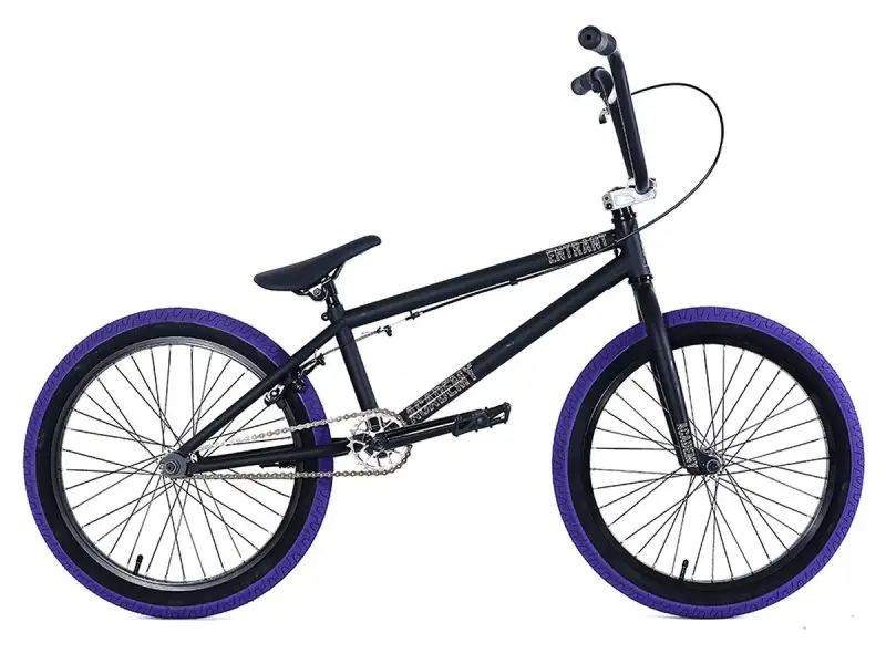 Academy BMX "Entrant" 2018 BMX Bike - Matte Black/Purple