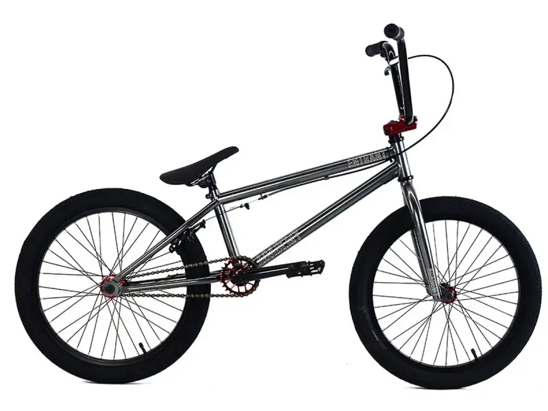 Academy BMX "Entrant" 2018 BMX Bike - Metal Grey/Red