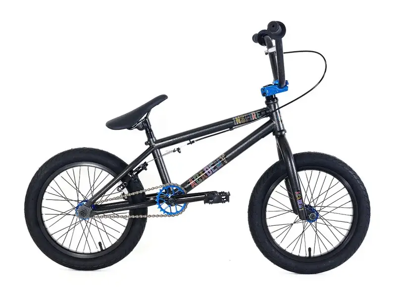 Academy BMX "Inspire 16" 2018 BMX Bike - 16 Inch - Metal Black/Blue