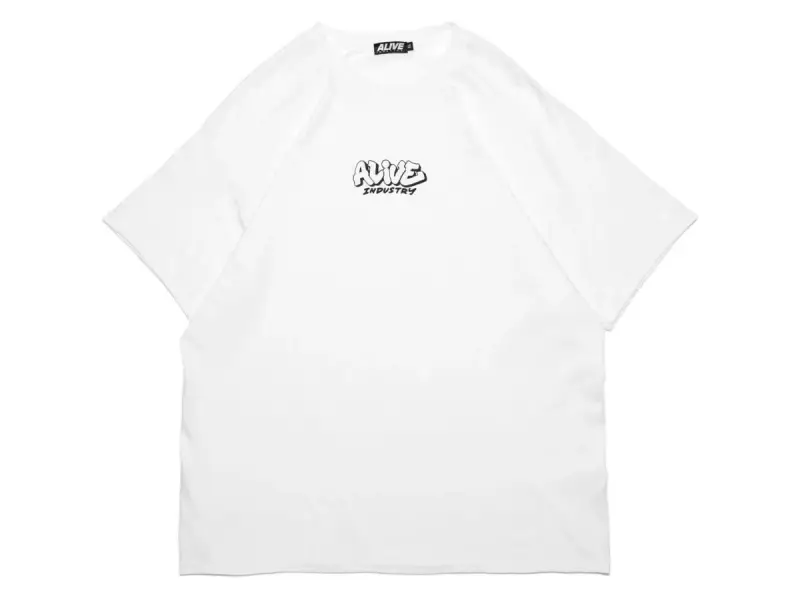 Alive "Throwup" T-Shirt - White