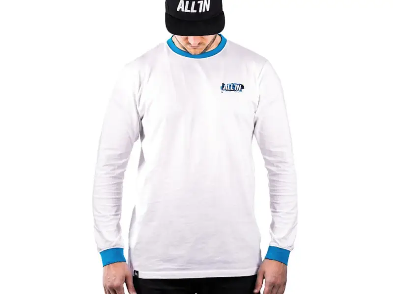 ALL IN "Adrenalice" Longsleeve - White