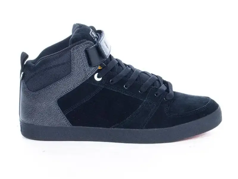 Almond "Duke High Black" Shoes