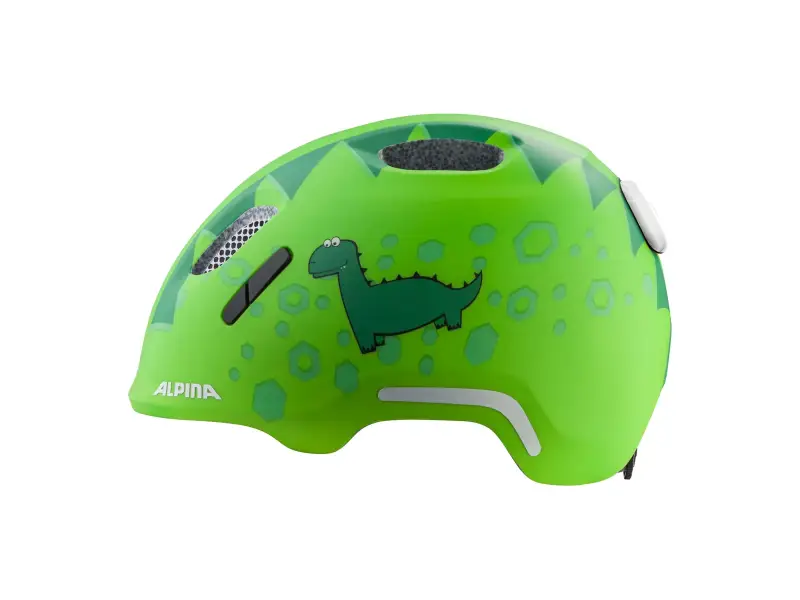 Alpina "Ximo 2 Flash" MTB Helm - Green Dino Matt (Kids)