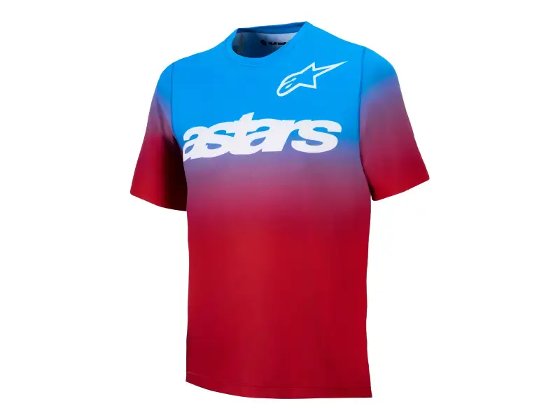 Alpinestars "A-Dura Astars 2.0" Jersey - Bright Red/Blue