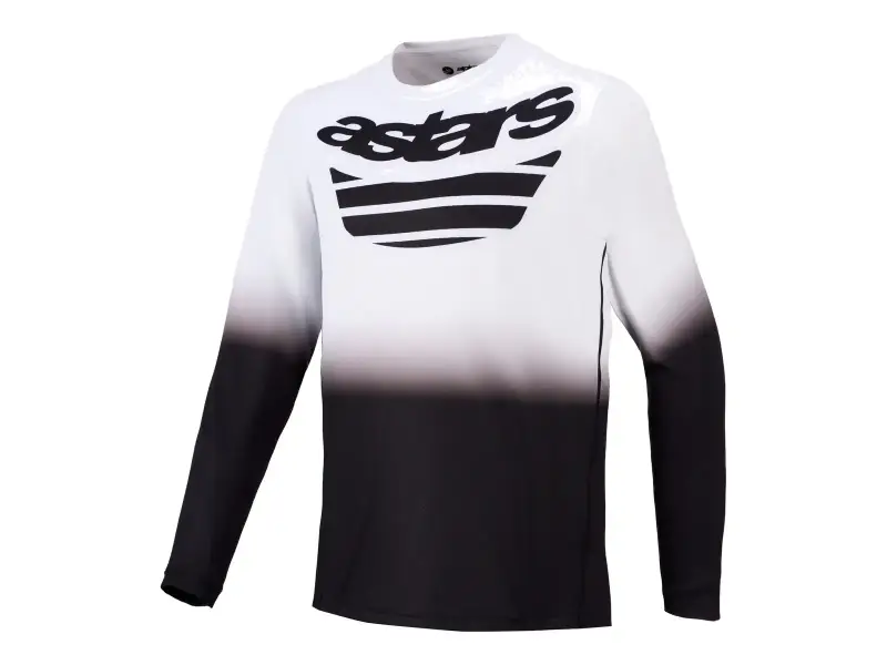 Alpinestars "A-Dura Astars 2.0 Long Sleeve" Jersey - White/Black