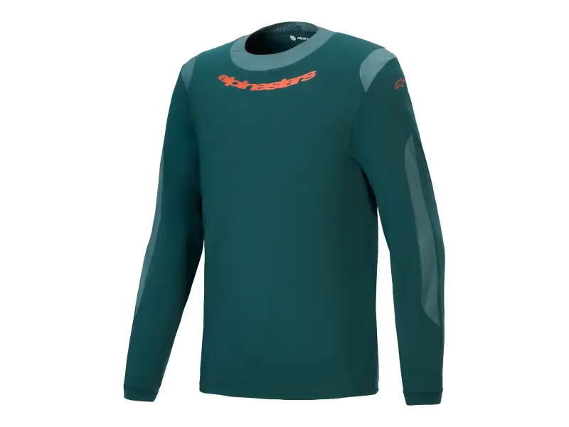 Alpinestars "A-Dura Dri Wool Long Sleeve" Jersey - Dark Pine