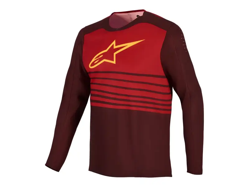 Alpinestars "A-Dura Elite 2.0 Long Sleeve" Jersey - Bordeaux