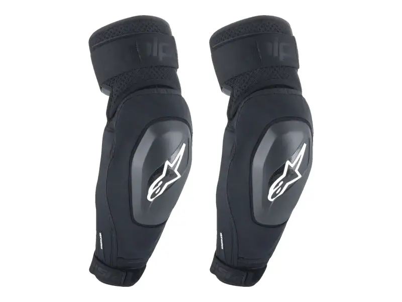 Alpinestars "A-Impact Plasma Elite Shield" Elbow Pads - Black/White