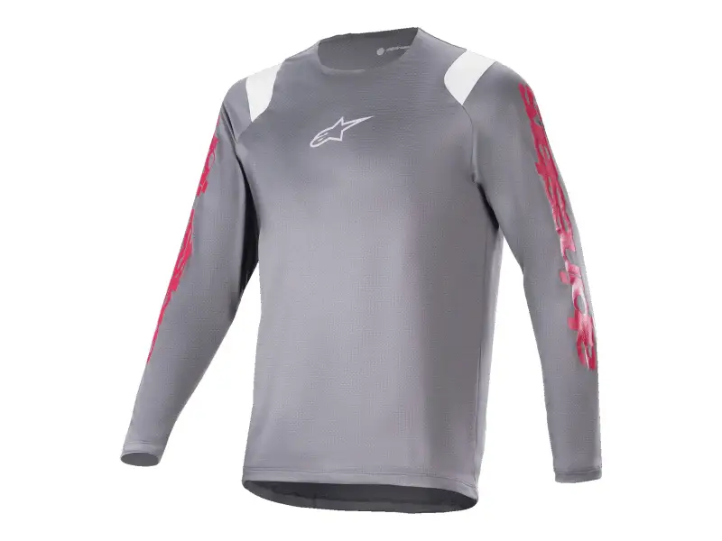 Alpinestars "A-Supra Astar Long Sleeve" Jersey - Dark Gray