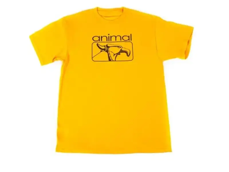 Animal Bikes "2000s" T-Shirt - Gold