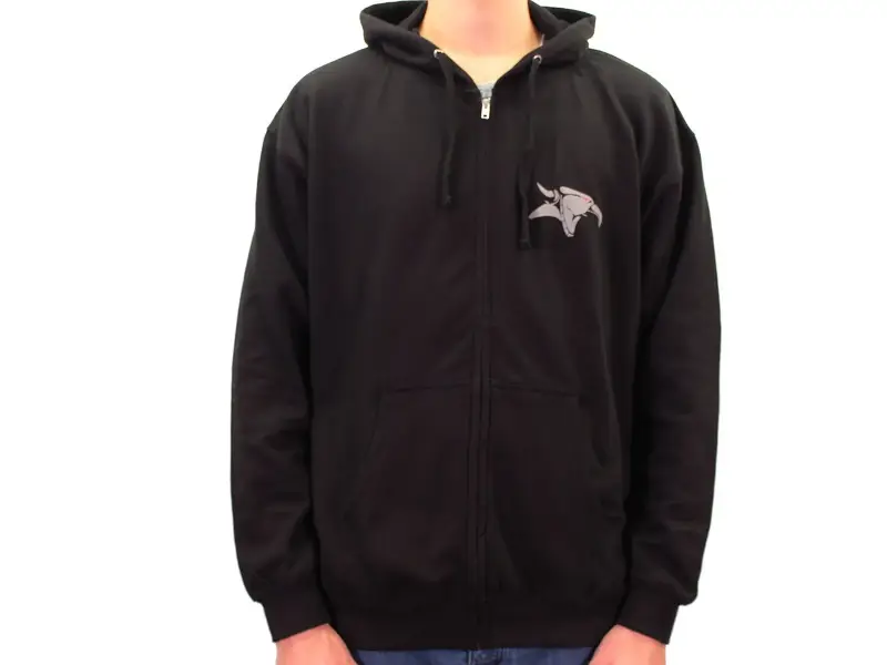 Animal Bikes "Cellar Door" Hooded Zipper - Black