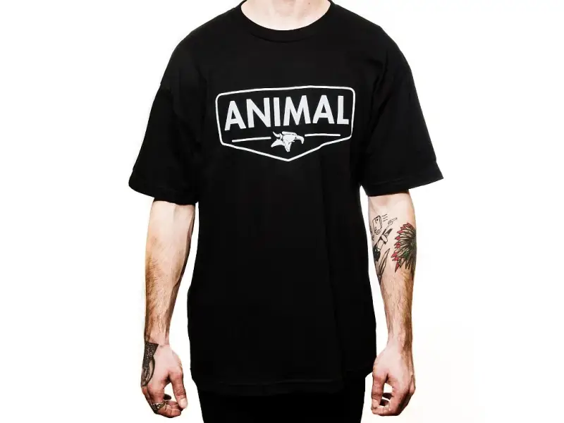 Animal Bikes "Emblem" T-Shirt - Black