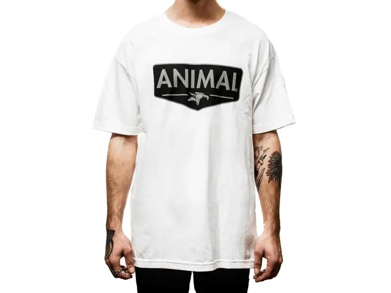 Animal Bikes "Emblem" T-Shirt - White