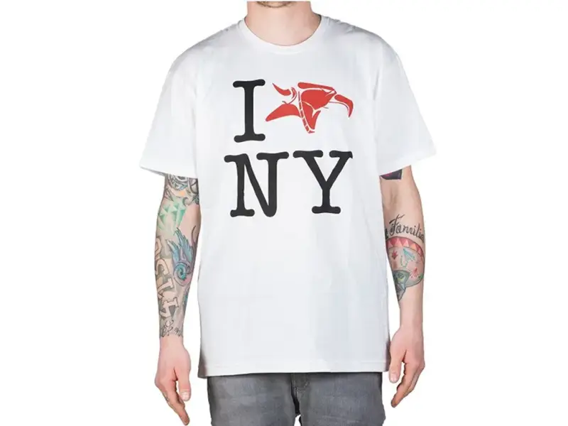 Animal Bikes "I Love NY" T-Shirt - White