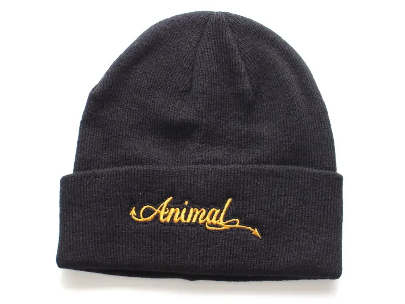 Animal Bikes "Tails" Beanie - Black