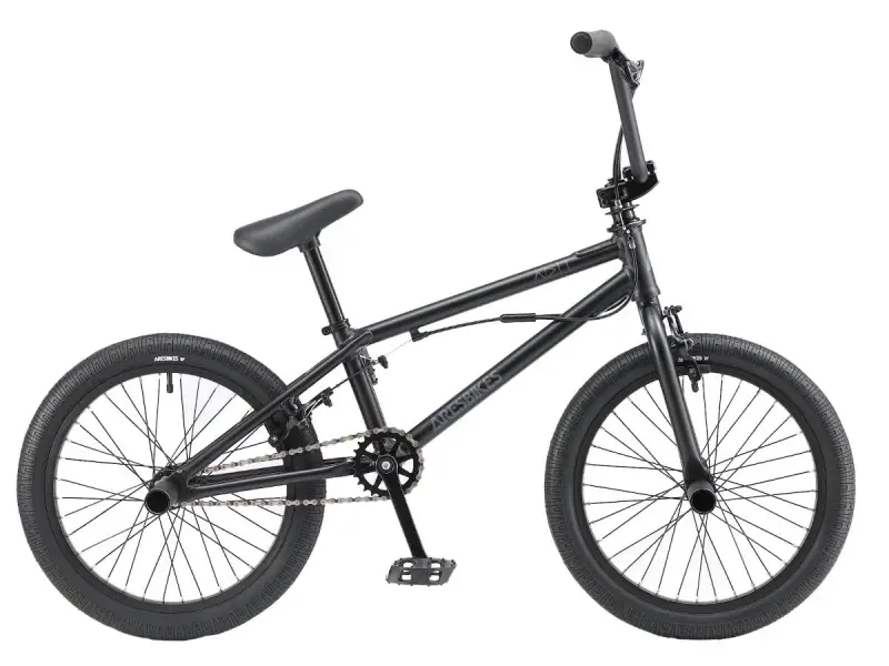 Ares Bikes "Adit-Al 18" 2023 BMX Rad - 18 Zoll - Matt Black