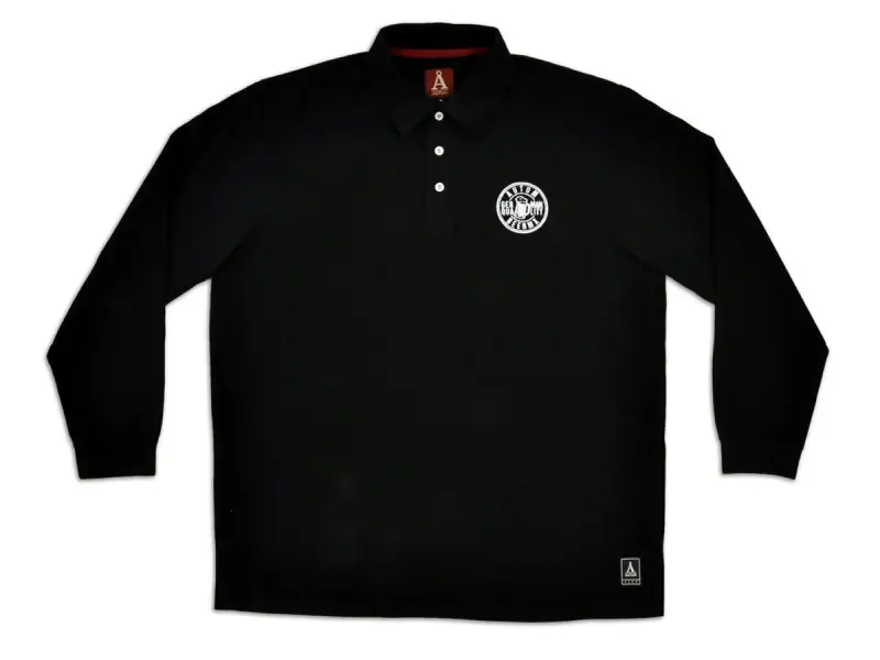 Autum Bikes "BeerMX" Polo Longsleeve - Black