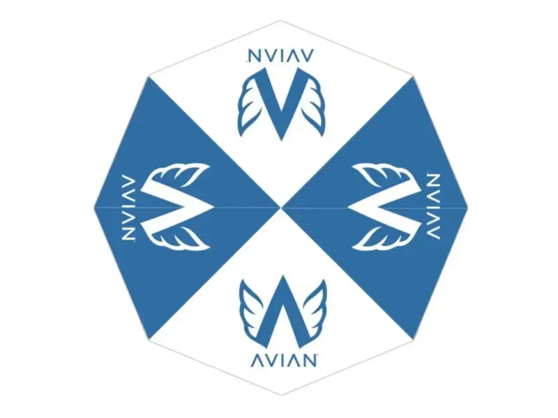 Avian "Umbrella" BMX Zubehör - Blue/White