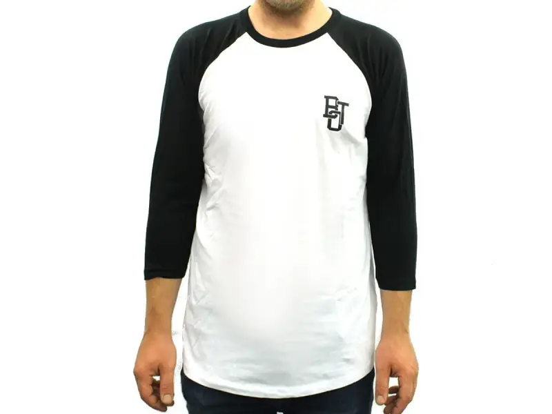 Barons of Trails "Spade" 3/4 Longsleeve - White/Black
