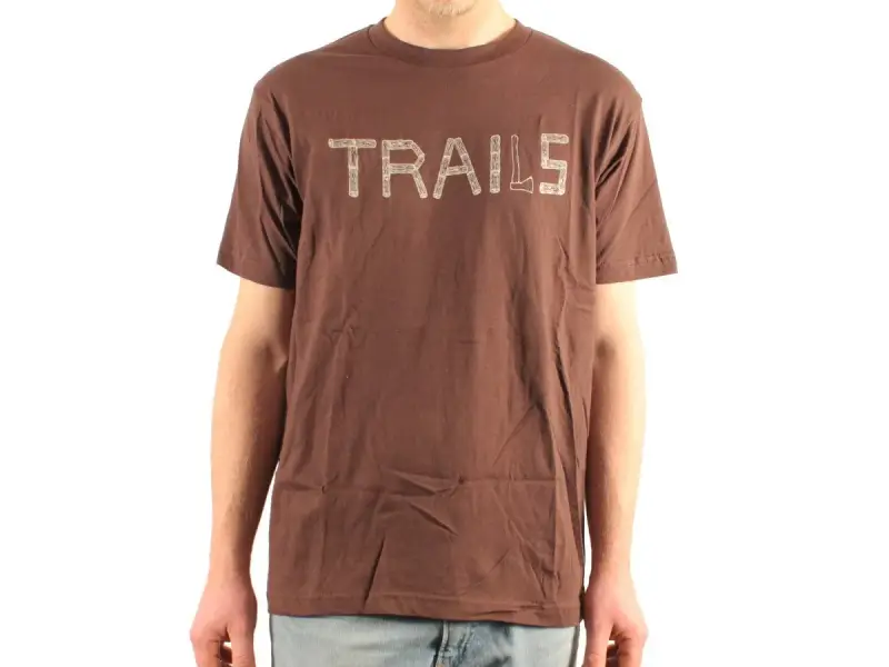Barons of Trails "Trails Wood" T-Shirt - Brown