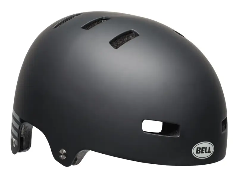 Bell "Local" BMX Helm - Matte Black/White (Fasthouse)