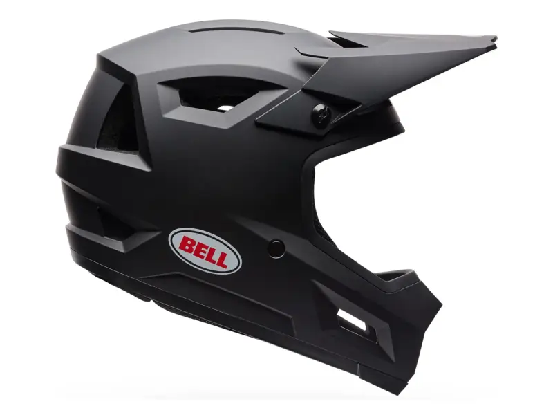 Bell "Sanction 2 DLX" Fullface Helmet - Blip Matte Black