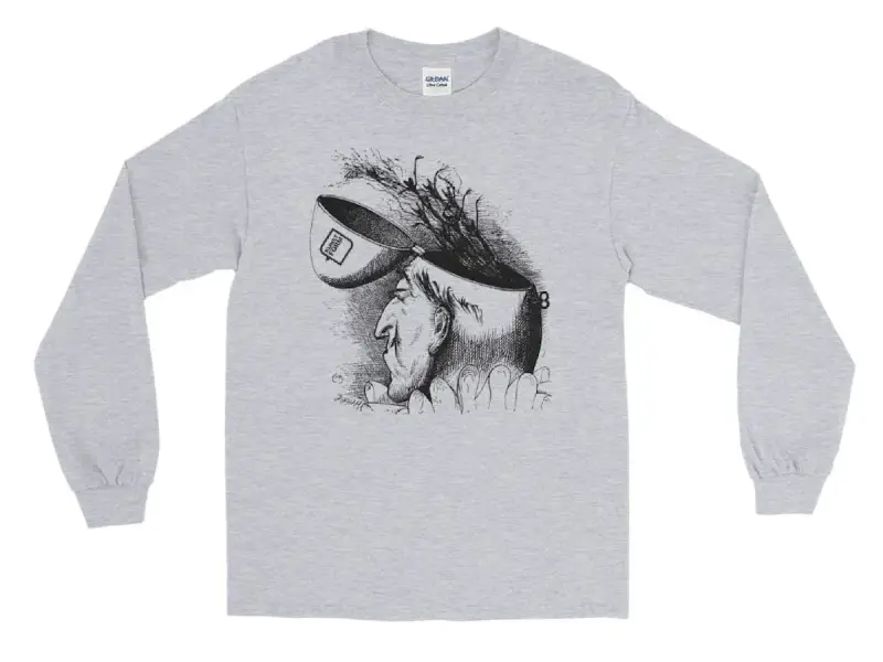 Bella X kunstform "No Brainer" Longsleeve - Grey
